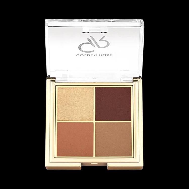 Golden Rose Quattro Eyeshadow Palette - 06 SUNSET DATE