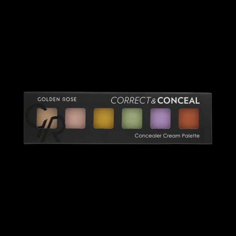 Golden Rose Correct & Conceal Cream Palette (12 g)