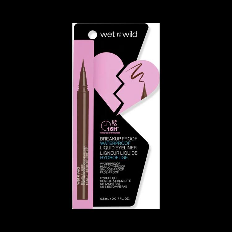 Wet N Wild Breakup Proof Waterproof Liquid Eyeliner - Brown