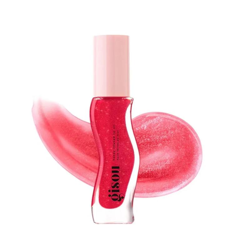 Gisou Honey Infused Lip Oil - Cherry On The Cake