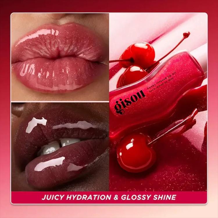 Gisou Honey Infused Lip Oil - Cherry On The Cake