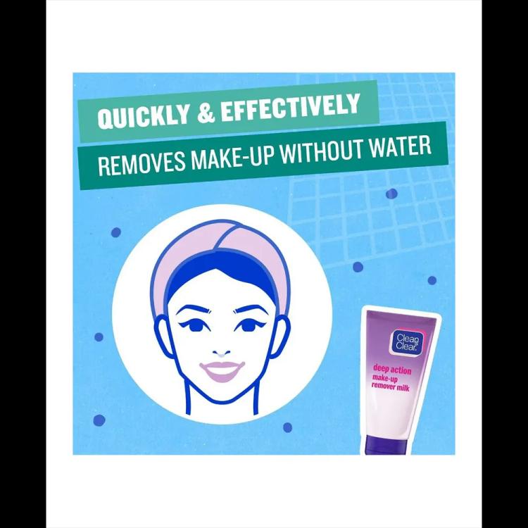 Clean & Clear Deep Cleansing Makeup Remover - 150 ml