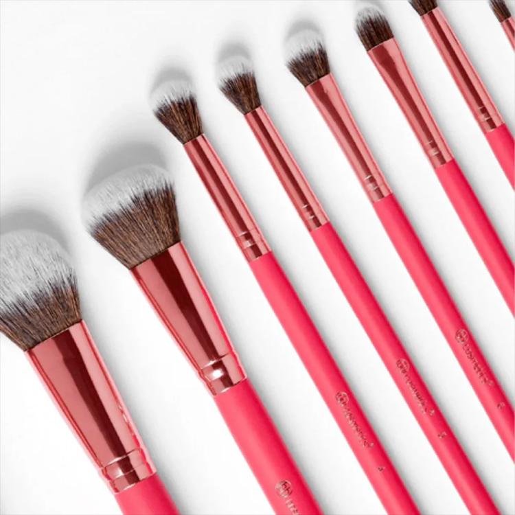 BH Cosmetics Bombshell Beauty Brush Set With Cosmetics Case - 10 pcs