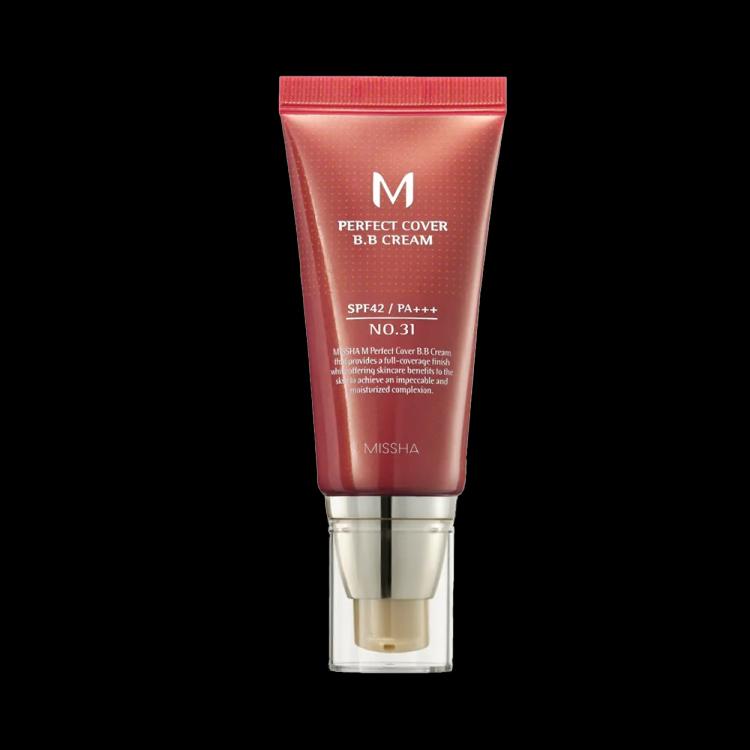 Missha M Perfect Cover BB Cream SPF 42 PA+++ - 31 Golden Beige