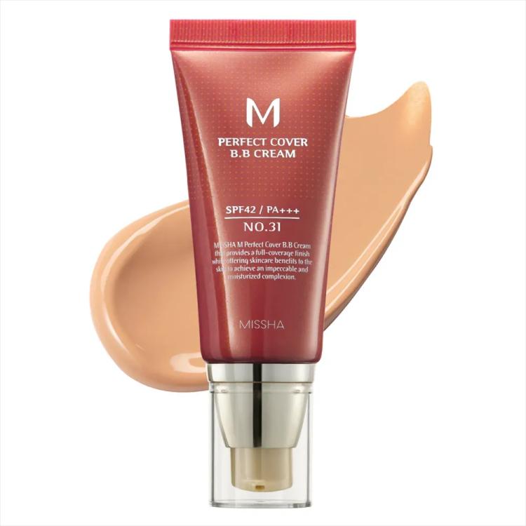 Missha M Perfect Cover BB Cream SPF 42 PA+++ - 31 Golden Beige