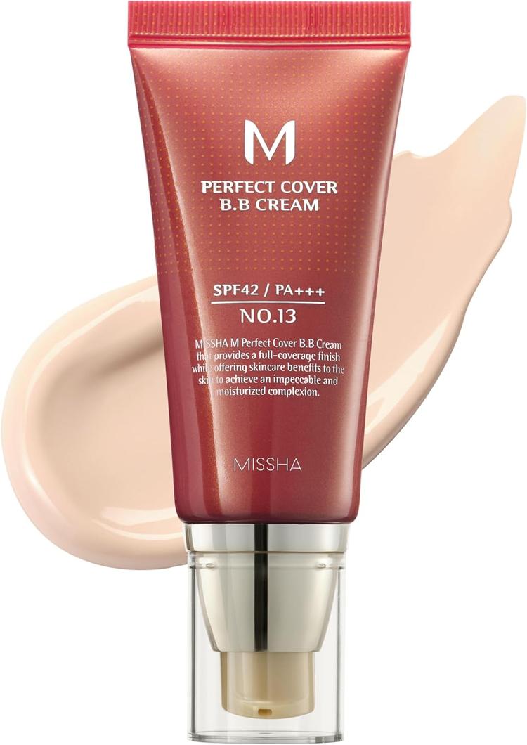 Missha M Perfect Cover BB Cream SPF 42 PA+++ - No.13 Bright Beige