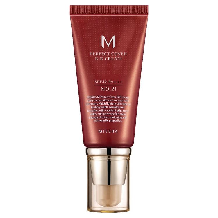 Missha M Perfect Cover BB Cream SPF 42 PA+++ - No.21 Light Beige