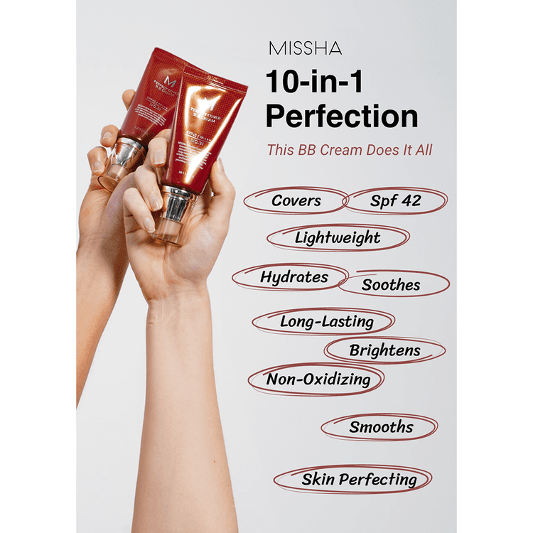 Missha M Perfect Cover BB Cream SPF 42 PA+++ - No.23 Natural Beige