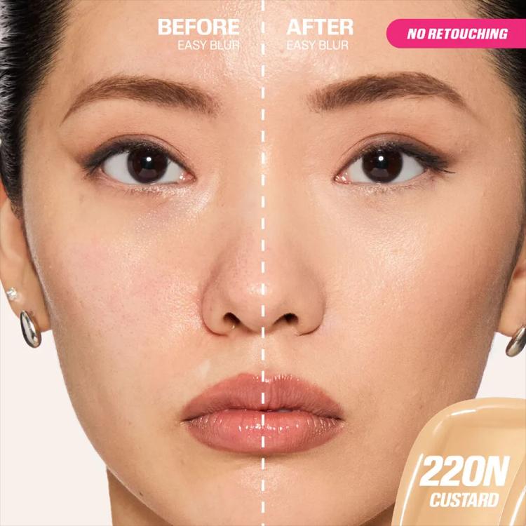 Huda Beauty Easy Blur Natural Airbrush Foundation - Custard 220N