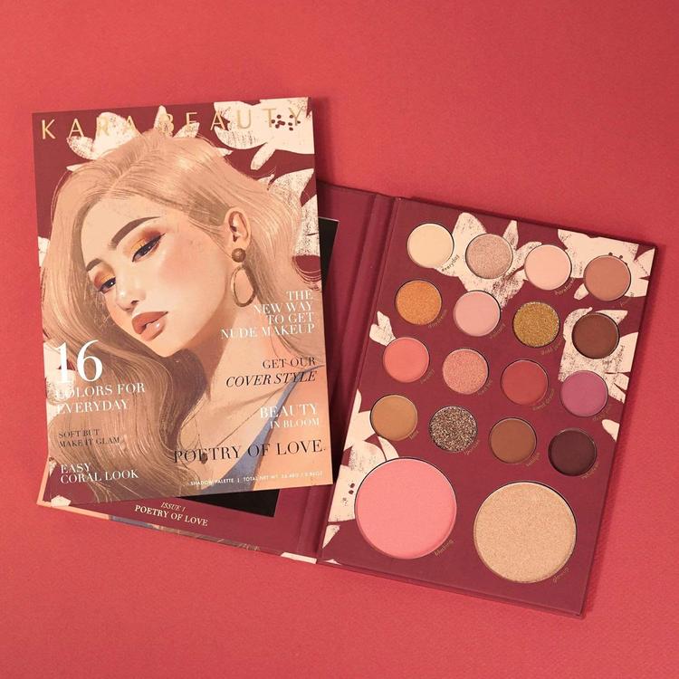 Kara Beauty Pottery of Love Eyeshadow Palette ES100