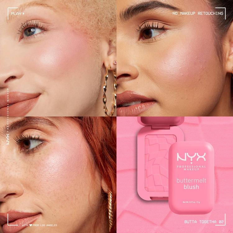 NYX Professional Makeup Buttermelt Blush - 02 Butta Together