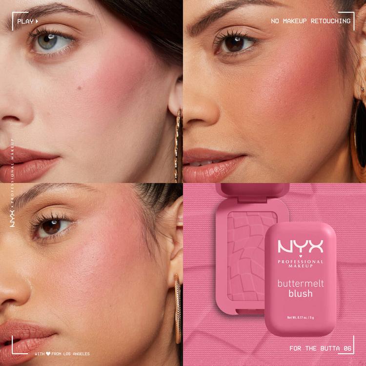 NYX Professional Makeup Buttermelt Blush - 06 For The Butta