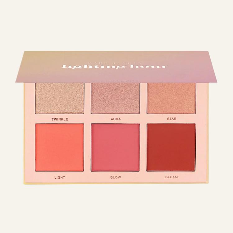 Kara Beauty Lighting Hour Blush & Highlight Palette