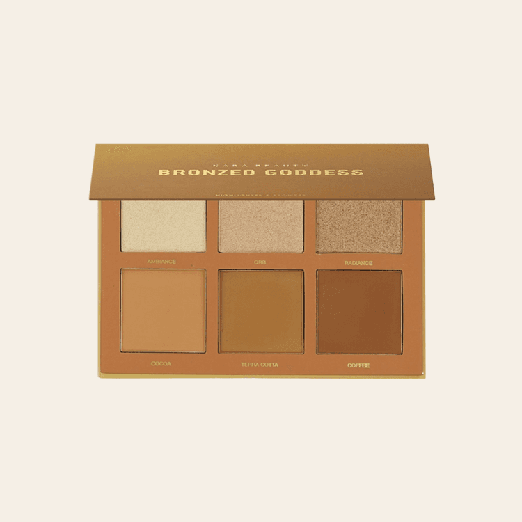 Kara Beauty Bronzed Goddess Bronzer & Highlight Palette - 22.8 g