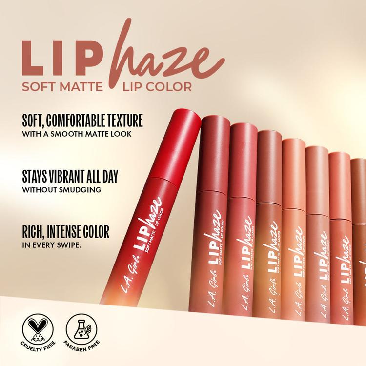 L.A.Girl Lip Haze Soft Matte Lip Color - GLC763 Always Down