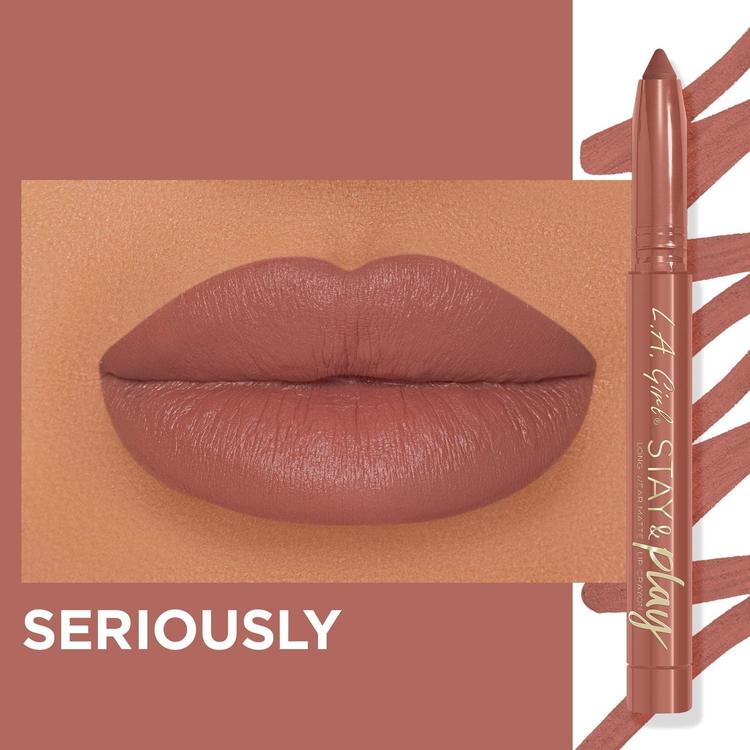 L.A.Girl Stay & Play Lip Crayon - GLC731 Seriously