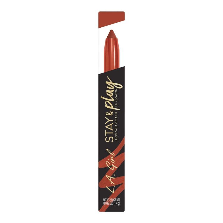 L.A.Girl Stay & Play Lip Crayon - GLC733 All the Feelz