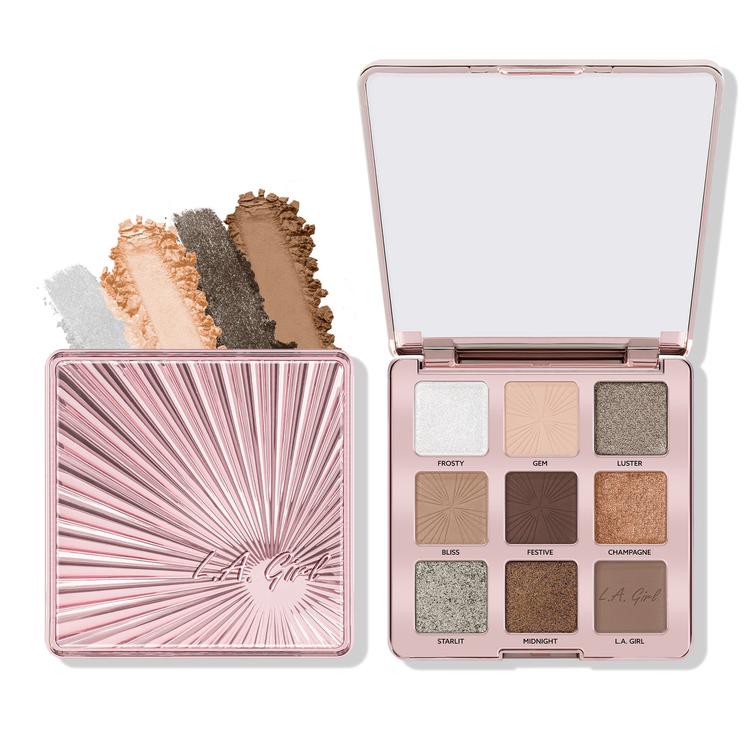 L.A.Girl 9 Color Eyeshadow Palette - G43385 Radiate