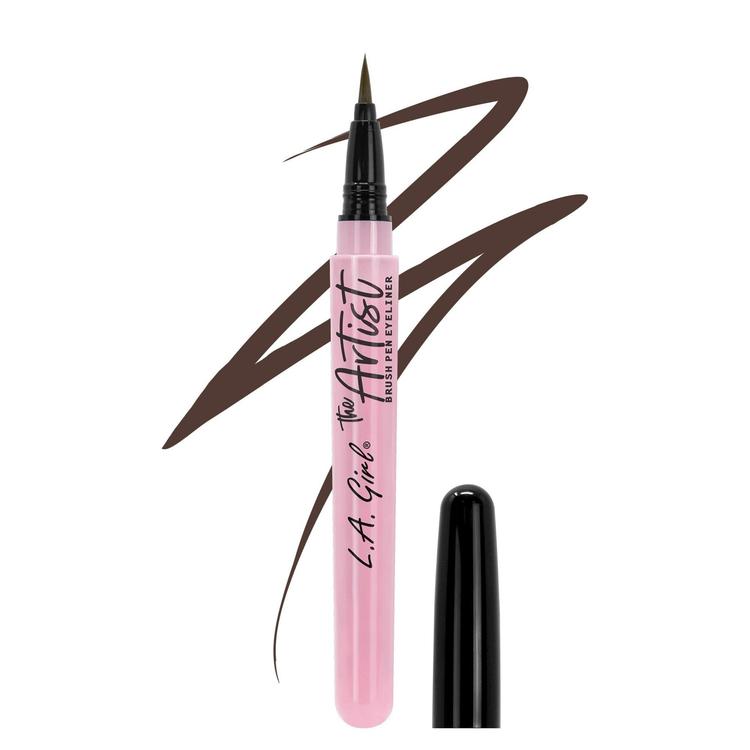 L.A.Girl The Artist Brush Pen Eyeliner - GLE739 Chocolate Brown
