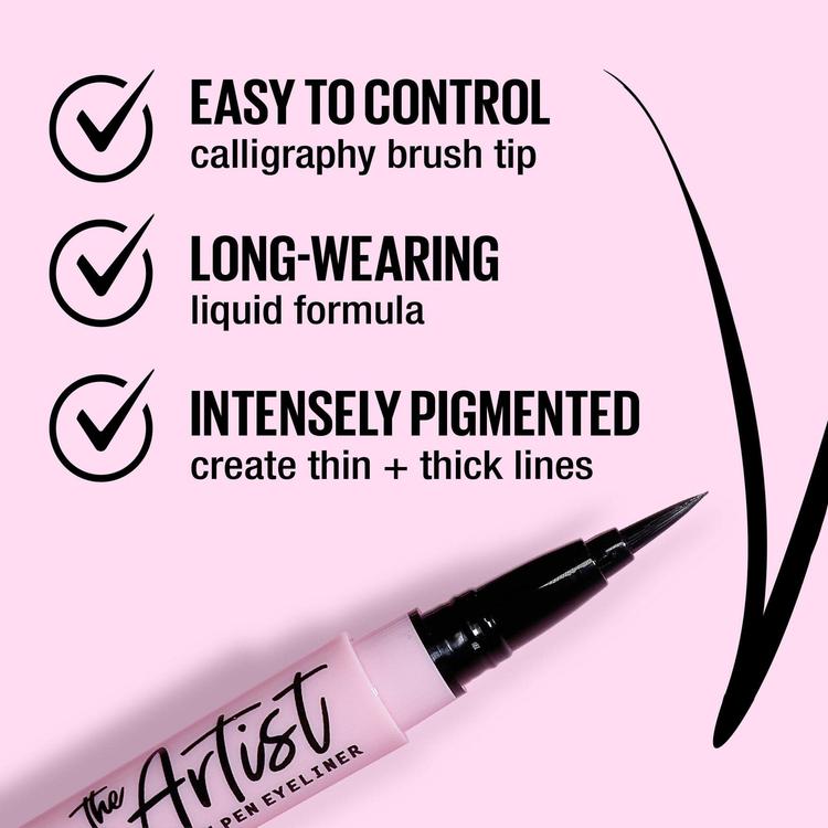 L.A.Girl The Artist Brush Pen Eyeliner - GLE739 Chocolate Brown