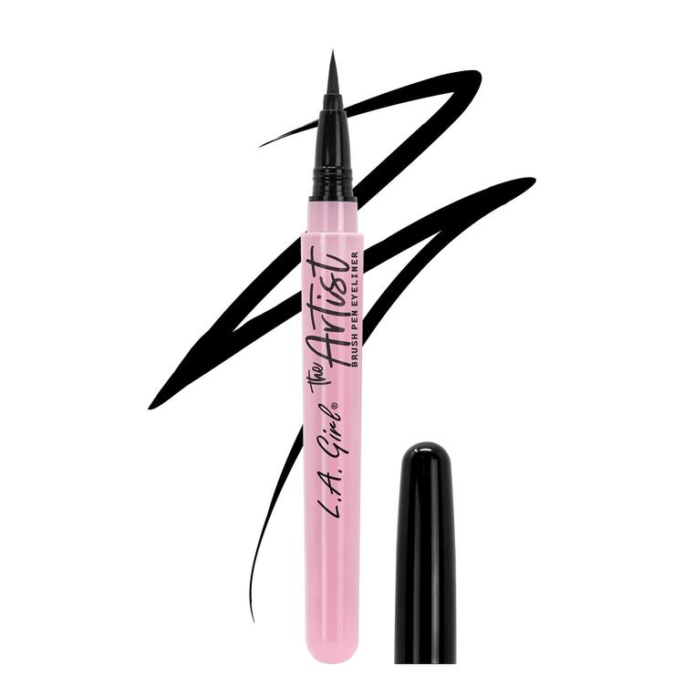 L.A.Girl The Artist Brush Pen Eyeliner - GLE740 Inky Black