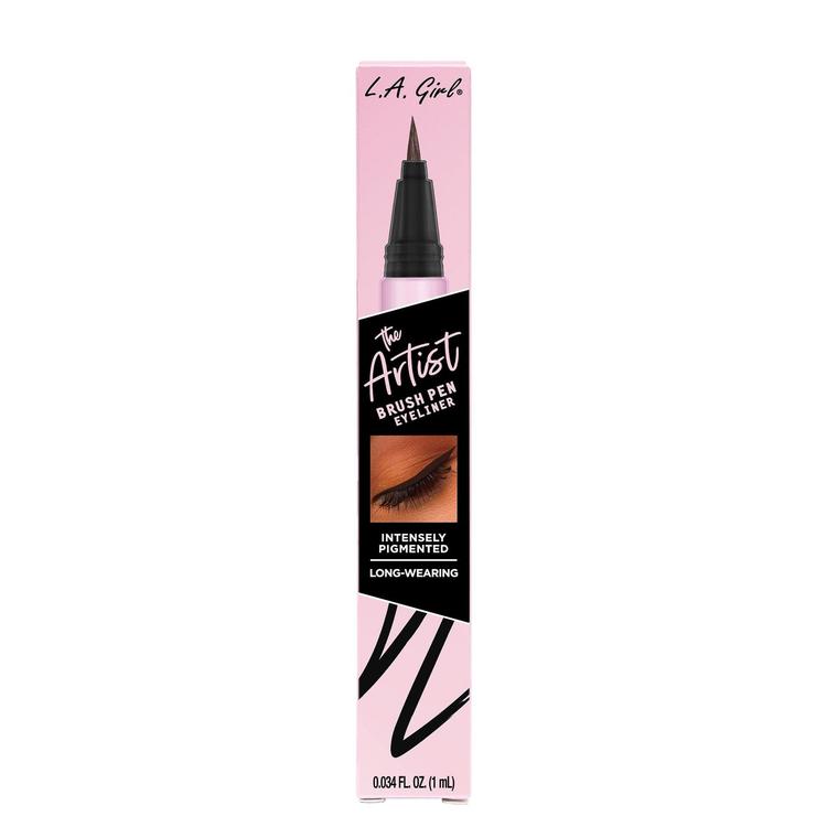 L.A.Girl The Artist Brush Pen Eyeliner - GLE740 Inky Black