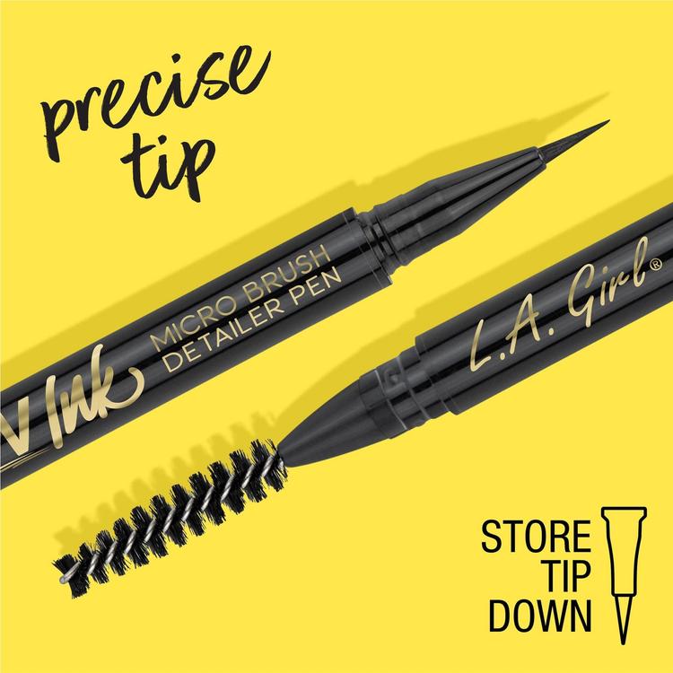 L.A.Girl Brow Ink Micro Brush Detailer Pen - GBP346 Dark Brown