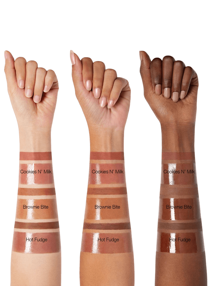 Sheglam Willy Wonka Cocoa Kiss Lip Duo - Brownie Bite (2.7 ml)