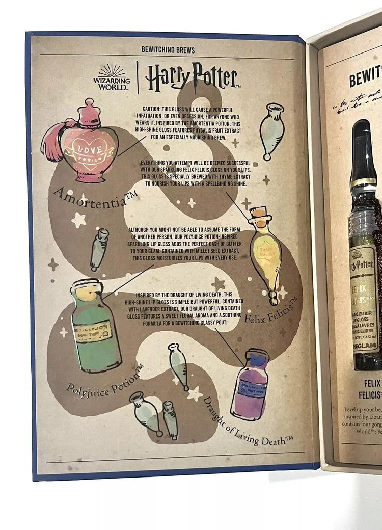 Sheglam Harry Potter Bewitching Brews Lip Gloss Set - 8 ml