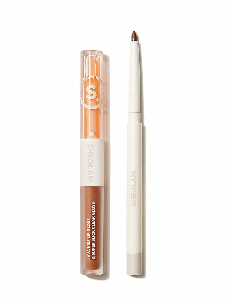 Sheglam Soft 90'S Glam Lip Liner And Lip Duo Set - Haute Cocoa
