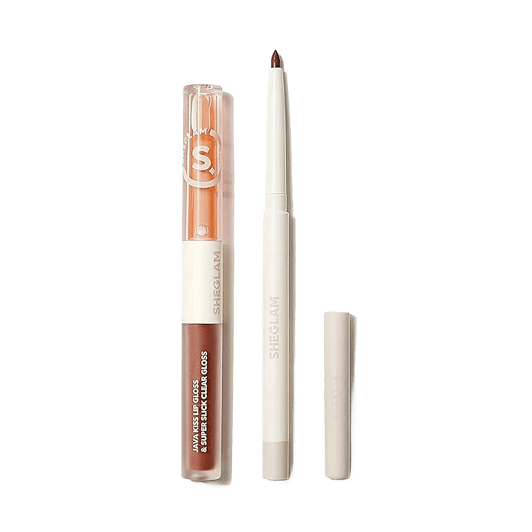 Sheglam Soft 90'S Glam Lip Liner And Lip Duo Set - Haute Cocoa