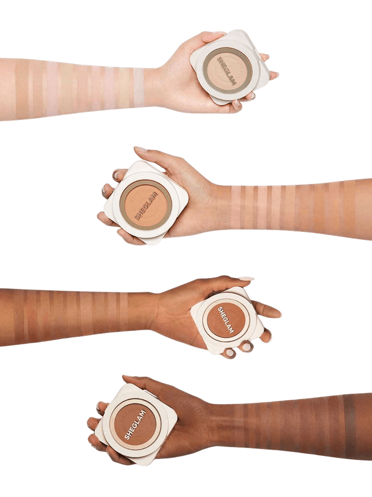 Sheglam Skin-Focus High Coverage Powder Foundation - Nude (11 g)
