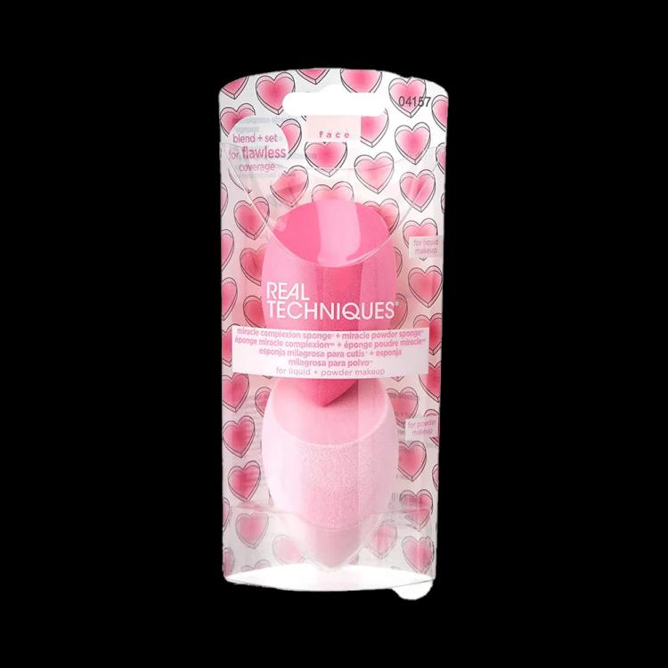 Real Techniques Miracle Complexion Sponge & Miracle Powder Sponge Set - 2 pcs