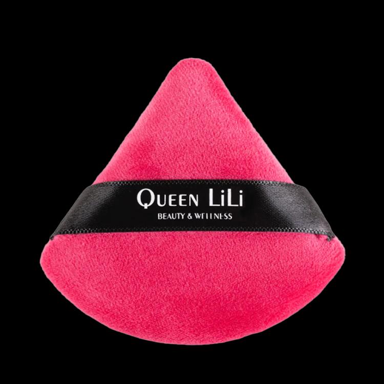 Queen LiLi Hot Pink Triangle Puff