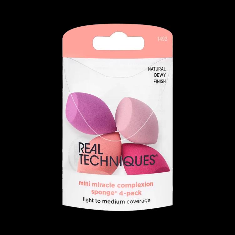 Real Techniques Miracle Mini Complexion Sponge - 4pcs