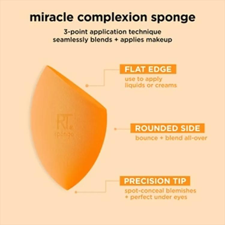 Real Techniques Miracle Complexion Sponge - 4 pcs