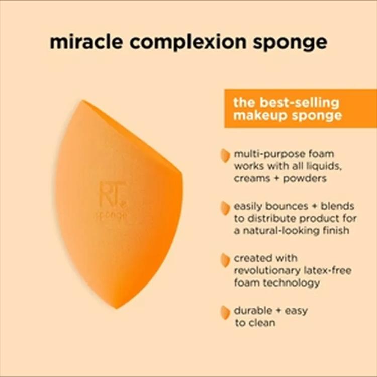 Real Techniques Miracle Complexion Sponge - 4 pcs