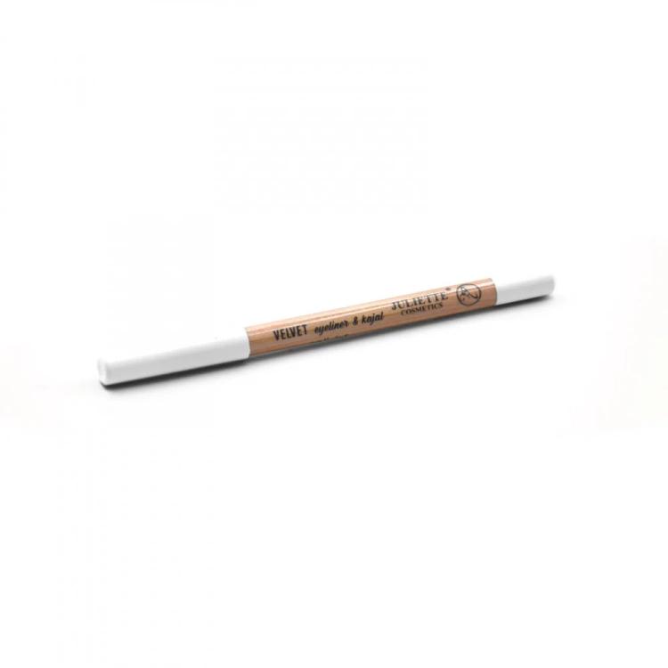 Juliette Cosmetics Velvet Eyeliner & Kajal - No.3 White