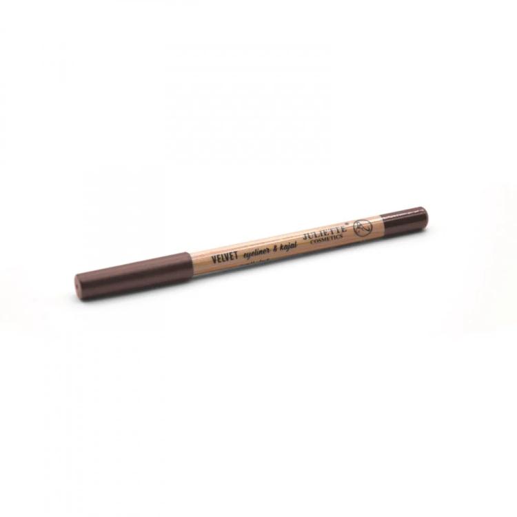 Juliette Cosmetics Velvet Eyeliner & Kajal - No.2 Brown