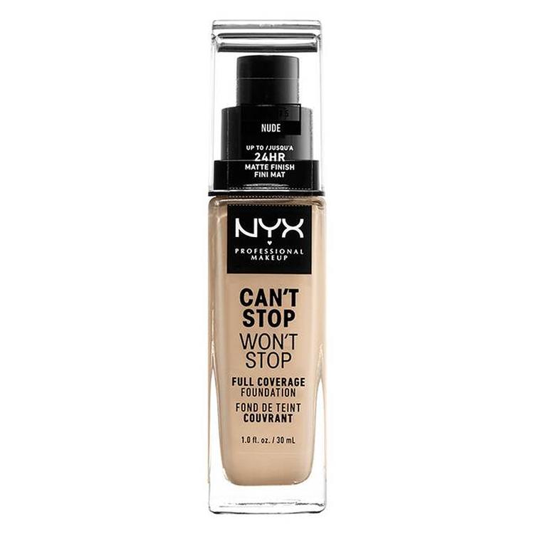 NYX Professional Makeup Can't Stop Won't Stop Foundation
 - 6.5 Nude