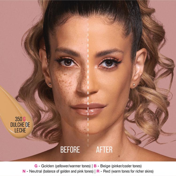 Huda Beauty #FauxFilter Luminous Matte Foundation - Dulce De Leche 350G