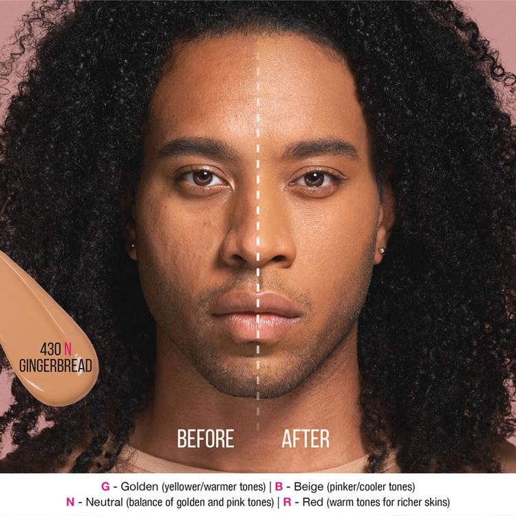 Huda Beauty #FauxFilter Luminous Matte Foundation - Gingerbread 430N