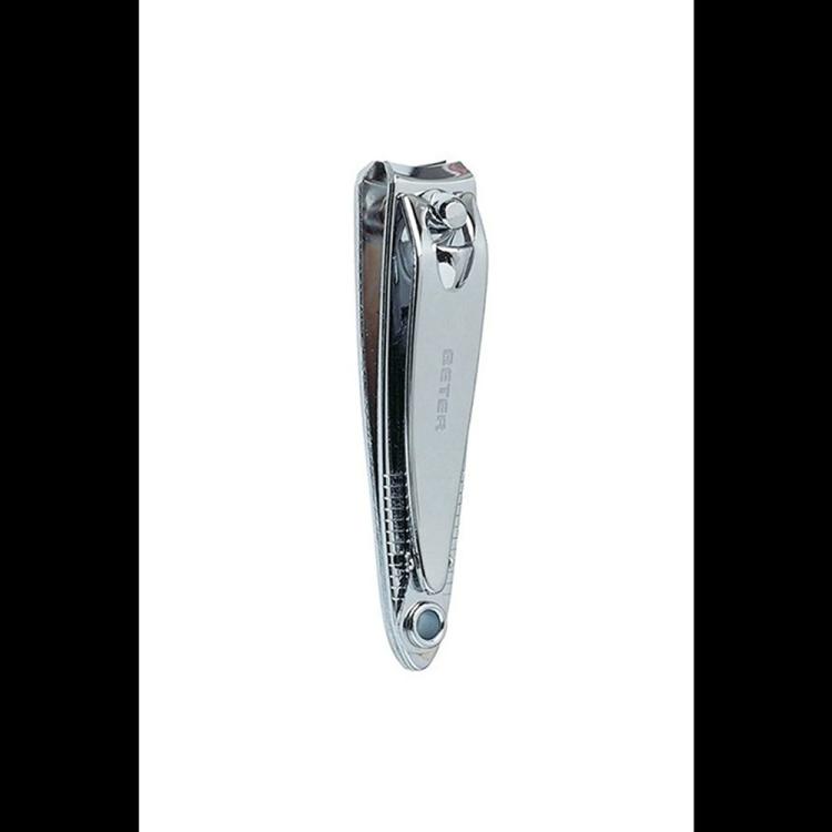 Beter Chrome Plated Manicure Clippers with Nail File 24094