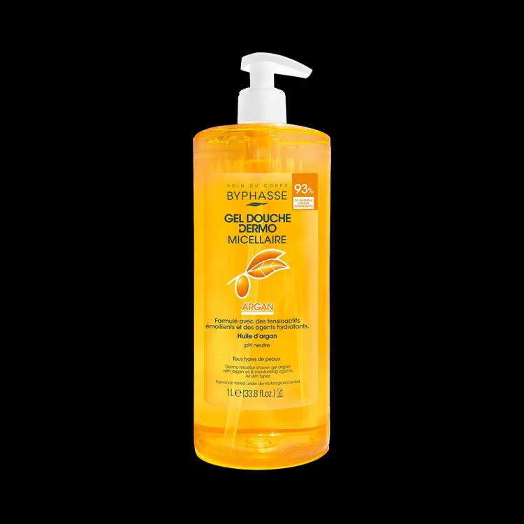 BYPHASSE Dermo Micellar Shower Gel Argan - 1000 ml