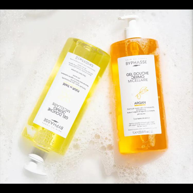 BYPHASSE Dermo Micellar Shower Gel Argan - 1000 ml