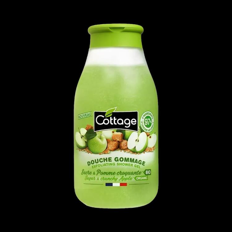 Cottage Gentle Exfoliating Sugar & Crunchy Apple Shower Gel - 270 ml