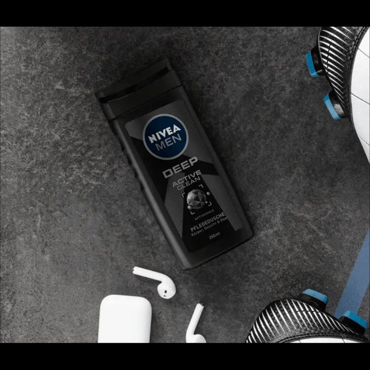 Nivea Deep Shower Gel - 250 ml