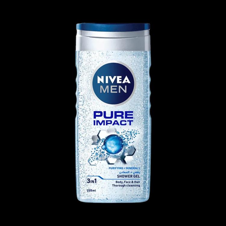 Nivea Pure Impact Shower Gel - 250 ml