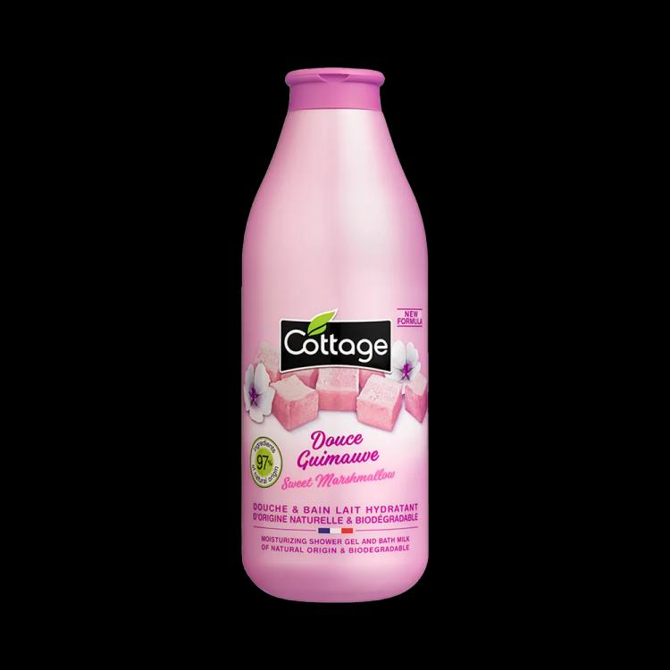 Cottage Sweet Marshmallow Moisturizing Shower Gel and Bath Milk - 250 ml