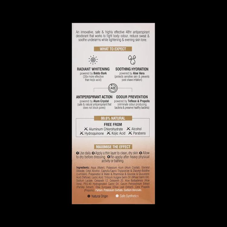 Beesline 48HR Whitening Roll-On, Arabian Oud - Feminine Hygiene